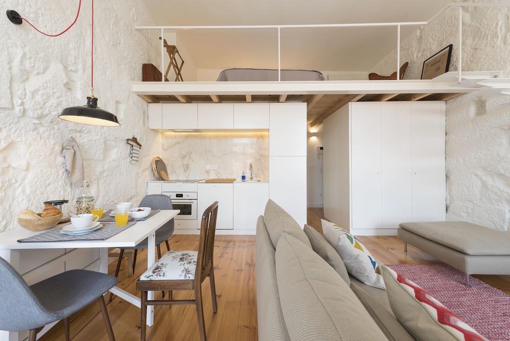 Lovelystay - Cativo Mezzanine Studio OOporto Exteriör bild