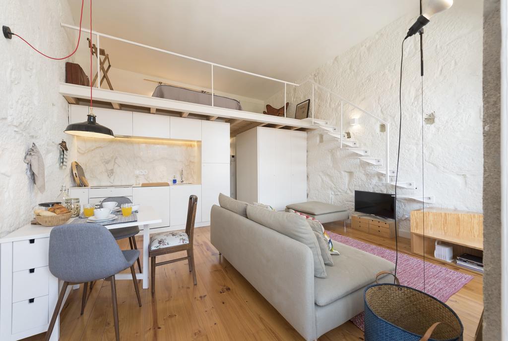 Lovelystay - Cativo Mezzanine Studio OOporto Exteriör bild