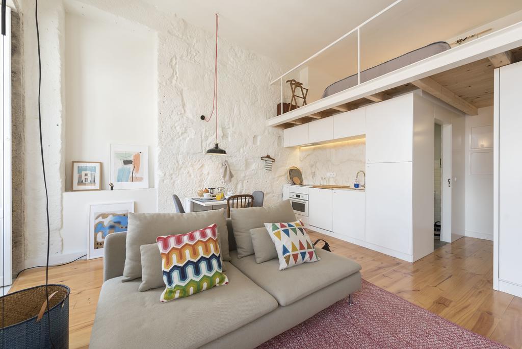Lovelystay - Cativo Mezzanine Studio OOporto Exteriör bild